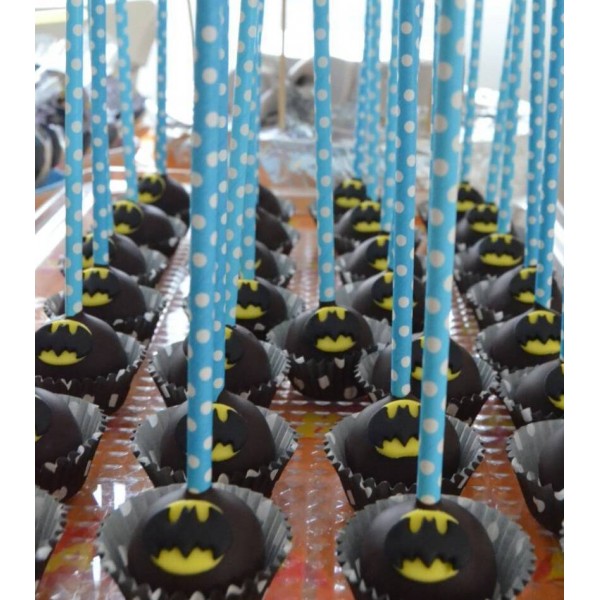 Batman Temalı Cake Pop