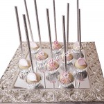 Balonlu ve Çiçekli Cakepop