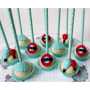 Uçak Temalı Cake Pop