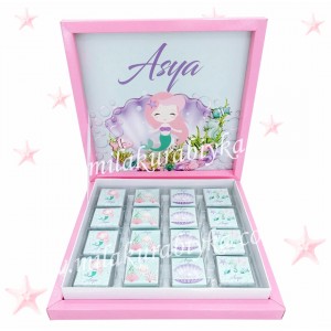 Deniz Kızlı Bebek Çikolatası