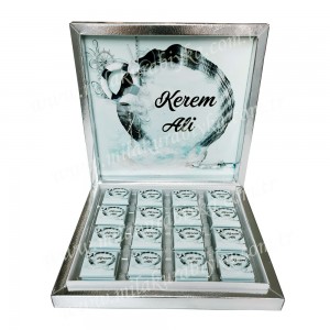 Deniz Temalı Çikolata - Mavi - Lacivert