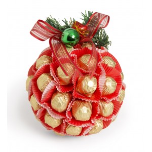 Yılbaşı Süsü Çikolata Topu