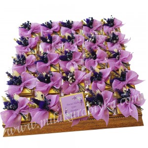 Kuru Çiçekli Çikolata - Söz-Nişan-Kına-Nikah-Düğün-Bebek-Sünnet ve Mevlüt Hediyesi