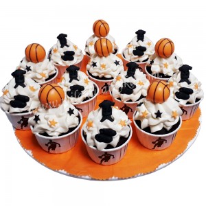 Basketbol Temalı Cupcake