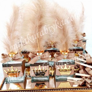 Taç Temalı Oda Kokusu Bebek Doğum Günü Sünnet Mevlüt Hediyesi