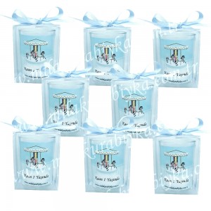 Kutulu Bardak Mum Hediyelik - Atlı Karınca Konsept - Erkek