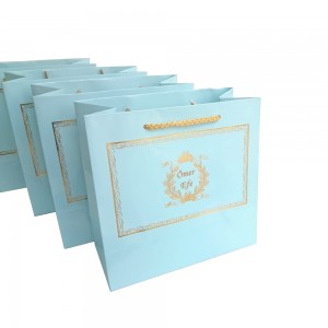 Kişiye Özel Karton Çanta ( Altın Varaklı )