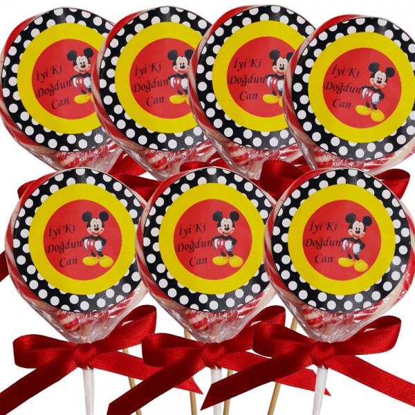 Mickey Mouse Lolipop Şekeri Mickey Mouse Lolipop Şekeri