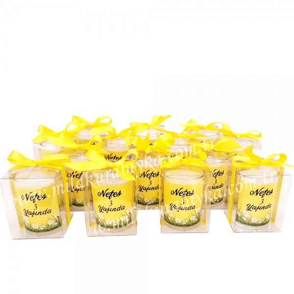 Mum Hediyelik - Papatya Temalı