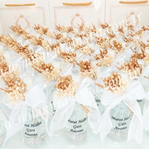 Sprey Şişe Kolonya - Bebek Doğum Günü Söz Nişan Nikah Sünnet Mevlit Hediyesi - Cam Şişe