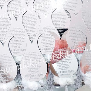 İsimli Lale Magnet Mevlüt Hediyesi