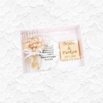 Kişiye Özel Çiçekli Epoksi Magnet - Madlen Çikolata Seti - Söz - Nişan - Kına - Nikah - Düğün Hediyesi