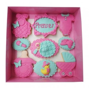 Küçük Prenses Bebek Kurabiyesi ( Paket )