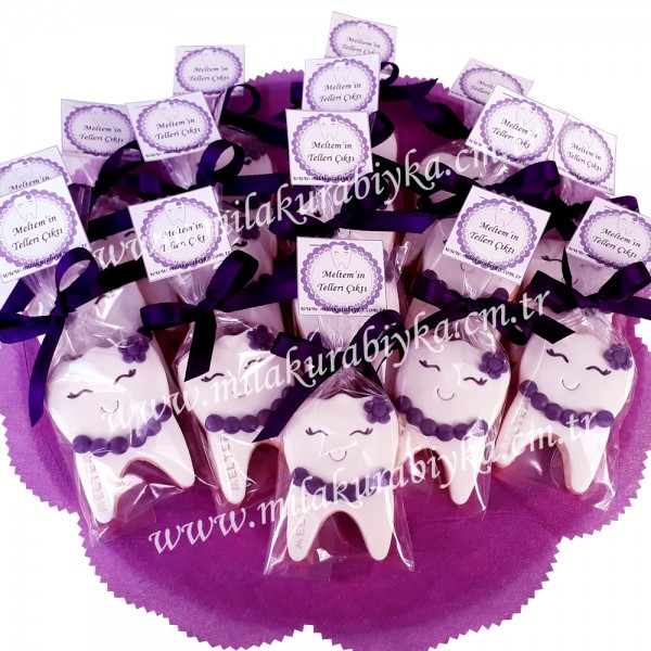 Diş Kurabiyesi - Mor Diş Kurabiyesi - Mor