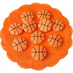 Basketbol Topu Kurabiye Basketbol Topu Kurabiye