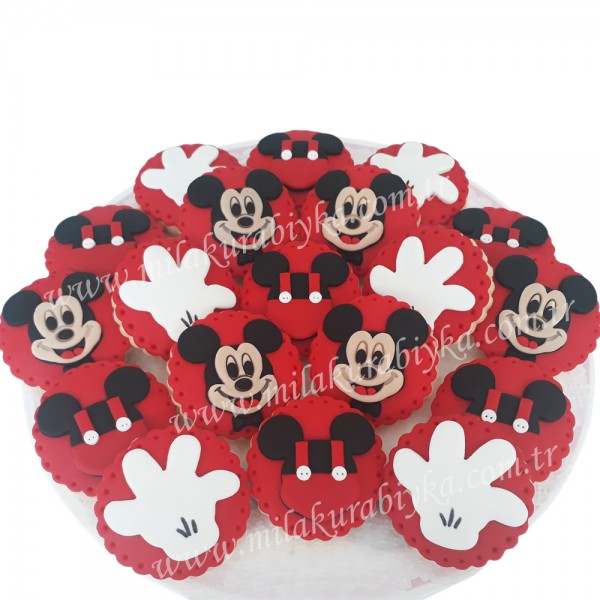 Mickey Mouse Kurabiye ( Karma )