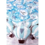 Uçan Balon Kurabiye ( Beyaz - Açık Mavi )